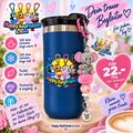 Kaffeebecher (350 ml) mit Elefäntli-Anhänger
