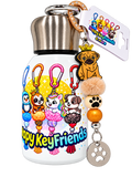Trinkflasche (300 ml) mit Hunde-Anhänger