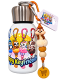 Trinkflasche (300 ml) mit Eichhörnchen-Anhänger